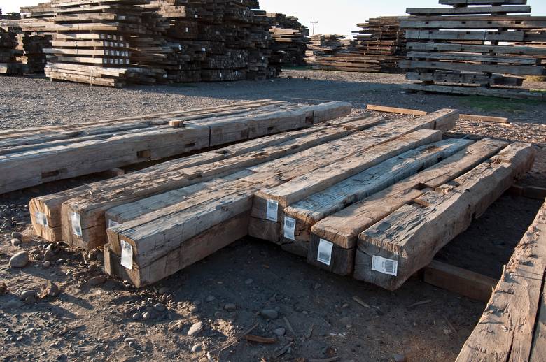Hewn Timbers / Focus is on 4 app 10 x 10 x 10' pieces (for approval)