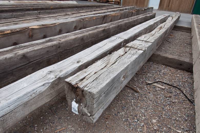 bc # 00028983 (12x12 x 30') Weathered Timber