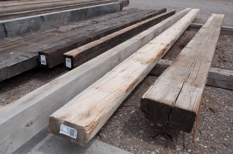 bc # 00101469(6x12 x 32)-- Weathered Timber