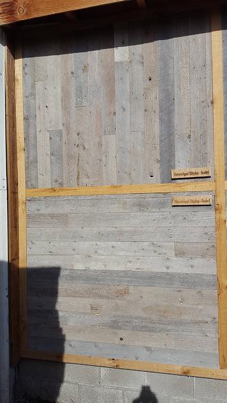 5" NatureAged Shiplap siding (Sealed with Water Proof coating)