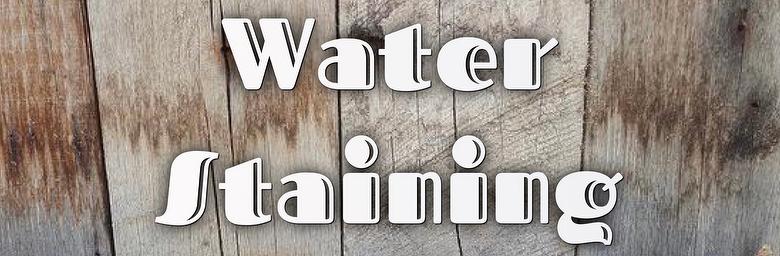 Water Staining Title