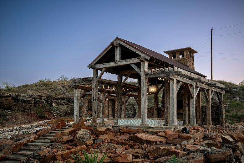 Hand-Hewn Timbers, 3 x 8 WeatheredBlend Timbers, and Antique Mixed Gray/Brown Barnwood