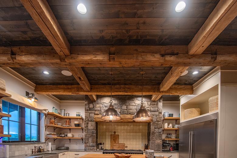 Hand-Hewn Timbers and NatureAged Shiplap/Lumber 