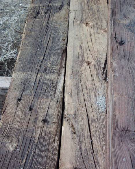 12x12 weathered timbers / Pressure washed Marquette timbers