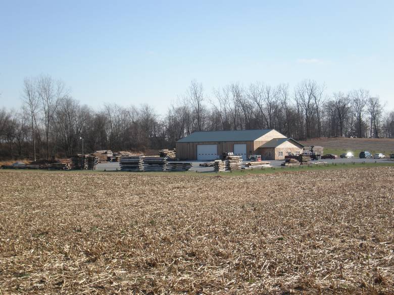 Twelve Mile, Indiana Property / View of the Yard from the Northwest corner