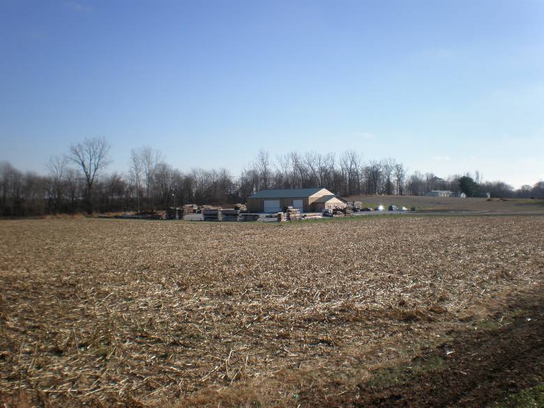 Twelve Mile, Indiana Property / View of the Yard from the Northwest corner