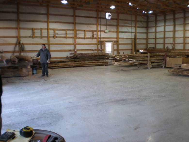 Twelve Mile, Indiana Property / Interior of Sawmill Room