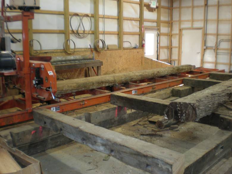 Twelve Mile, Indiana Property / Wood-Mizer Sawmill