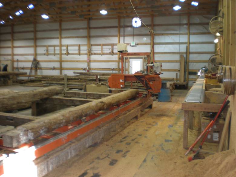 Twelve Mile, Indiana Property / Wood-Mizer Sawmill