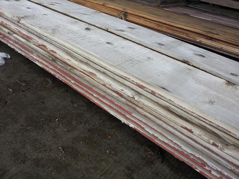 Faded Red Barnwood