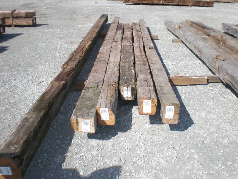 Hand Hewn Timbers