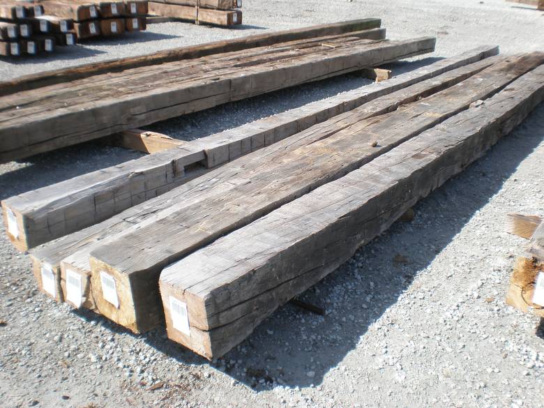 Hand Hewn Timbers