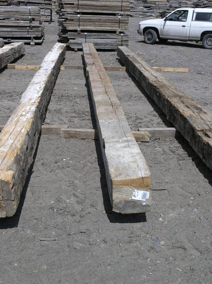 Hand Hewn Timbers