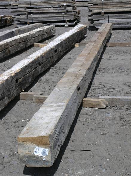 Hand Hewn Timbers