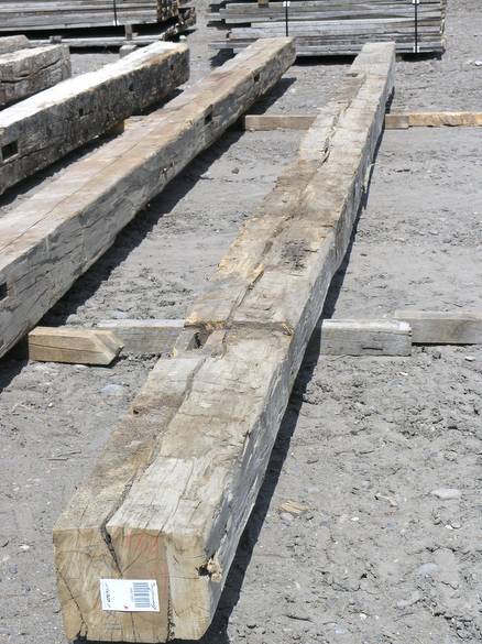 Hand Hewn Timbers