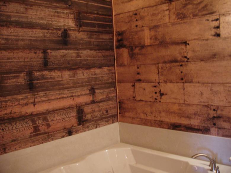 Redwood Paneling