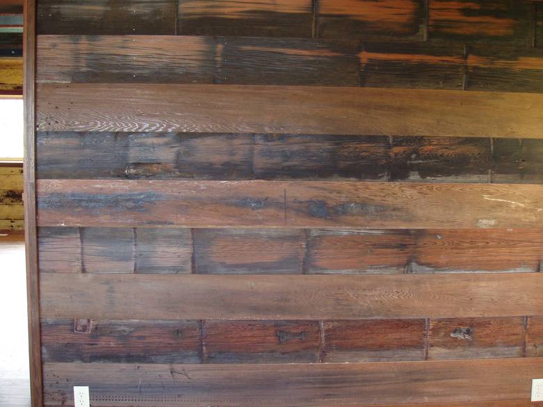 Redwood Paneling